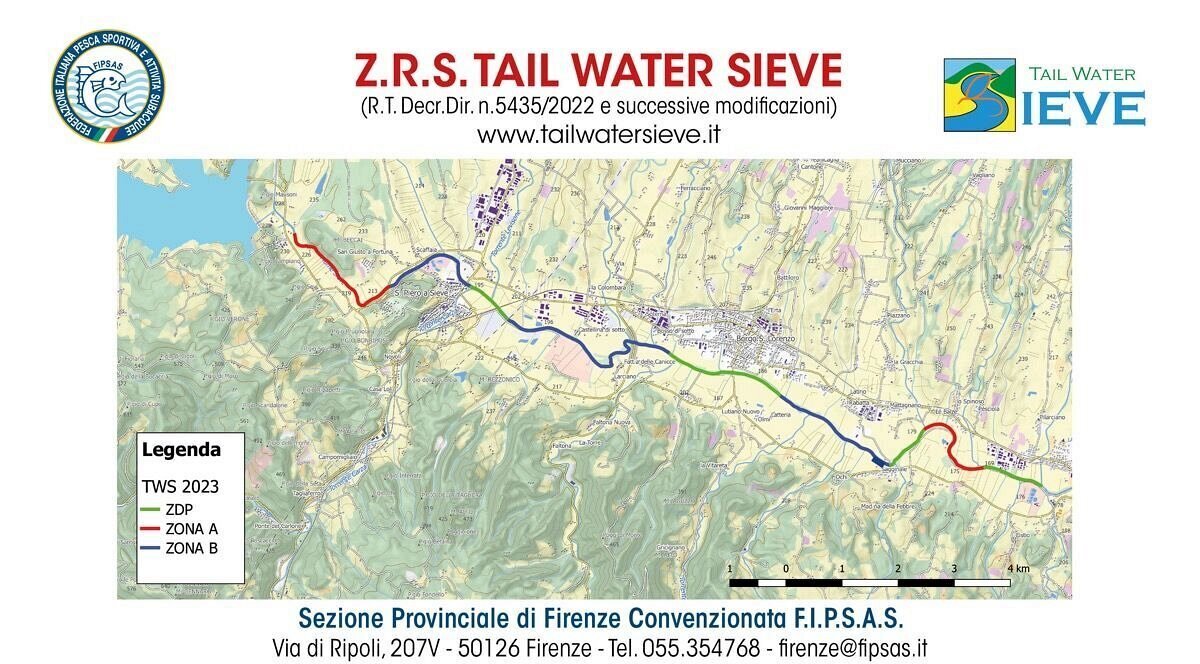 Disciplinare della ZRS TAIL WATER SIEVE 